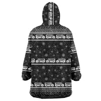 Drive School Bus All Day Wearable Blanket Hoodie Watch Hallmark Christmas Movies All Night DT04 - Wonder Print Shop