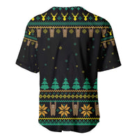 Sloth Team Christmas Holiday Baseball Jersey Sloth Hiking Team DT04 - Wonder Print Shop