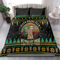 Sloth Team Christmas Holiday Bedding Set Sloth Hiking Team DT04 - Wonder Print Shop