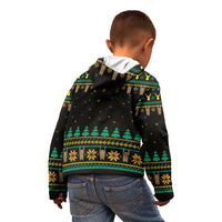 Sloth Team Christmas Holiday Kid Hoodie Sloth Hiking Team DT04 - Wonder Print Shop
