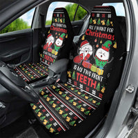 All I Want For Christmas Is My Two Front Teeth Car Seat Cover DT04 - Wonder Print Shop
