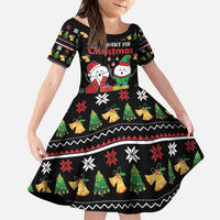 All I Want For Christmas Is My Two Front Teeth Family Matching Puletasi and Hawaiian Shirt DT04 - Wonder Print Shop