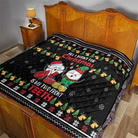 All I Want For Christmas Is My Two Front Teeth Quilt DT04 - Wonder Print Shop