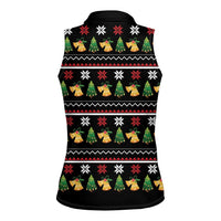 All I Want For Christmas Is My Two Front Teeth Women Sleeveless Polo Shirt DT04 - Wonder Print Shop