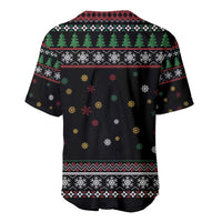 Santa And Motor Baseball Jersey Santa Claus And Joy On A Motorcycle DT04 - Wonder Print Shop