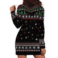 Santa And Motor Hoodie Dress Santa Claus And Joy On A Motorcycle DT04 - Wonder Print Shop