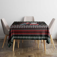 Santa And Motor Tablecloth Santa Claus And Joy On A Motorcycle DT04 - Wonder Print Shop