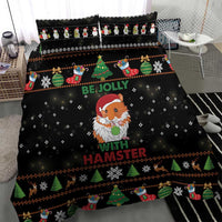 Merry Christmas Hamster Be Jolly Bedding Set DT04 - Wonder Print Shop