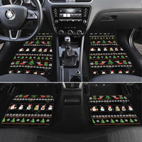 Merry Christmas Hamster Be Jolly Car Mats DT04 - Wonder Print Shop