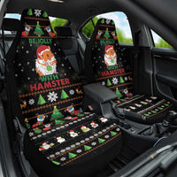 Merry Christmas Hamster Be Jolly Car Seat Cover DT04 - Wonder Print Shop