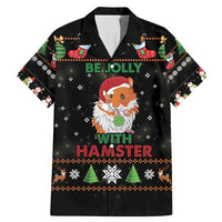 Merry Christmas Hamster Be Jolly Family Matching Mermaid Dress and Hawaiian Shirt DT04 - Wonder Print Shop