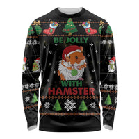 Merry Christmas Hamster Be Jolly Long Sleeve Shirt DT04 - Wonder Print Shop