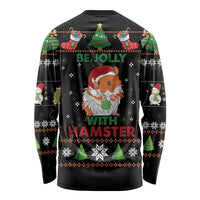 Merry Christmas Hamster Be Jolly Long Sleeve Shirt DT04 - Wonder Print Shop