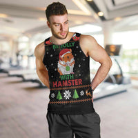 Merry Christmas Hamster Be Jolly Men Tank Top DT04 - Wonder Print Shop