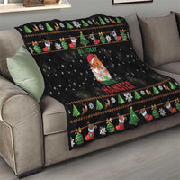 Merry Christmas Hamster Be Jolly Quilt DT04 - Wonder Print Shop