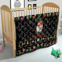 Merry Christmas Hamster Be Jolly Quilt DT04 - Wonder Print Shop