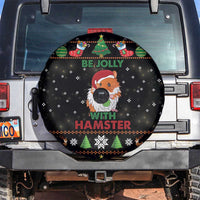 Merry Christmas Hamster Be Jolly Spare Tire Cover DT04 - Wonder Print Shop