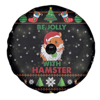 Merry Christmas Hamster Be Jolly Spare Tire Cover DT04 - Wonder Print Shop