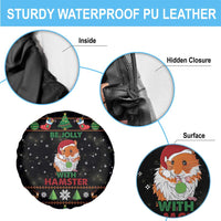 Merry Christmas Hamster Be Jolly Spare Tire Cover DT04 - Wonder Print Shop