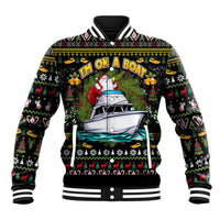 Santa On A Boat Baseball Jacket Christmas Gifts DT04 - Wonder Print Shop