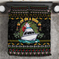 Santa On A Boat Bedding Set Christmas Gifts DT04 - Wonder Print Shop