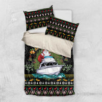 Santa On A Boat Bedding Set Christmas Gifts DT04 - Wonder Print Shop
