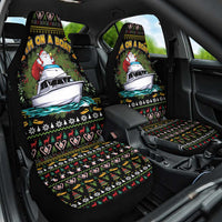 Santa On A Boat Car Seat Cover Christmas Gifts DT04 - Wonder Print Shop
