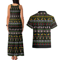 Santa On A Boat Couples Matching Tank Maxi Dress and Hawaiian Shirt Christmas Gifts DT04 - Wonder Print Shop