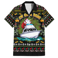 Santa On A Boat Family Matching Short Sleeve Bodycon Dress and Hawaiian Shirt Christmas Gifts DT04 - Wonder Print Shop