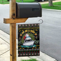 Santa On A Boat Garden Flag Christmas Gifts DT04 - Wonder Print Shop