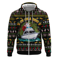 Santa On A Boat Hoodie Christmas Gifts DT04 - Wonder Print Shop