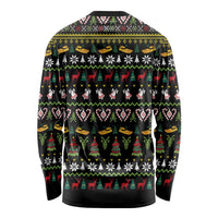 Santa On A Boat Long Sleeve Shirt Christmas Gifts DT04 - Wonder Print Shop