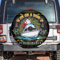 Santa On A Boat Spare Tire Cover Christmas Gifts DT04 - Wonder Print Shop