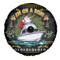 Santa On A Boat Spare Tire Cover Christmas Gifts DT04 - Wonder Print Shop