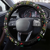 Santa On A Boat Steering Wheel Cover Christmas Gifts DT04 - Wonder Print Shop
