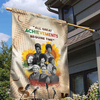 African Garden Flag Civil Rights Female Leaders Sunflower