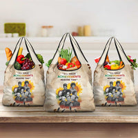 African Grocery Bag Civil Rights Female Leaders Sunflower