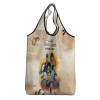 African Grocery Bag Civil Rights Female Leaders Sunflower