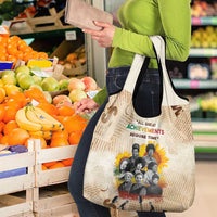 African Grocery Bag Civil Rights Female Leaders Sunflower
