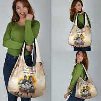 African Grocery Bag Civil Rights Female Leaders Sunflower