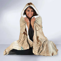African Hooded Blanket Civil Rights Female Leaders Sunflower