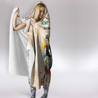 African Hooded Blanket Civil Rights Female Leaders Sunflower