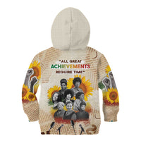 African Kid Hoodie Civil Rights Female Leaders Sunflower