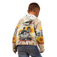 African Kid Hoodie Civil Rights Female Leaders Sunflower