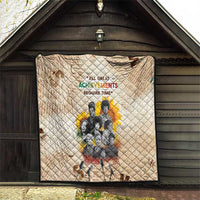 African Quilt Civil Rights Female Leaders Sunflower