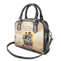 African Shoulder Handbag Civil Rights Female Leaders Sunflower