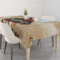 African Tablecloth Civil Rights Female Leaders Sunflower