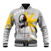 Coretta Scott King Baseball Jacket Honoring The Legacy Hand Draw Style
