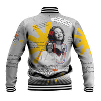 Coretta Scott King Baseball Jacket Honoring The Legacy Hand Draw Style