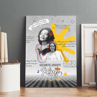 Coretta Scott King Canvas Wall Art Honoring The Legacy Hand Draw Style